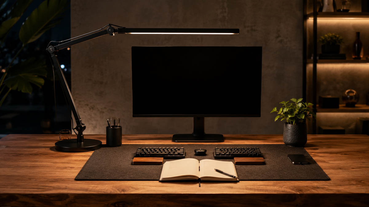Top 3 Best Ergonomic Desk Lamps for Eye Strain (Anti-Glare Office Guide)