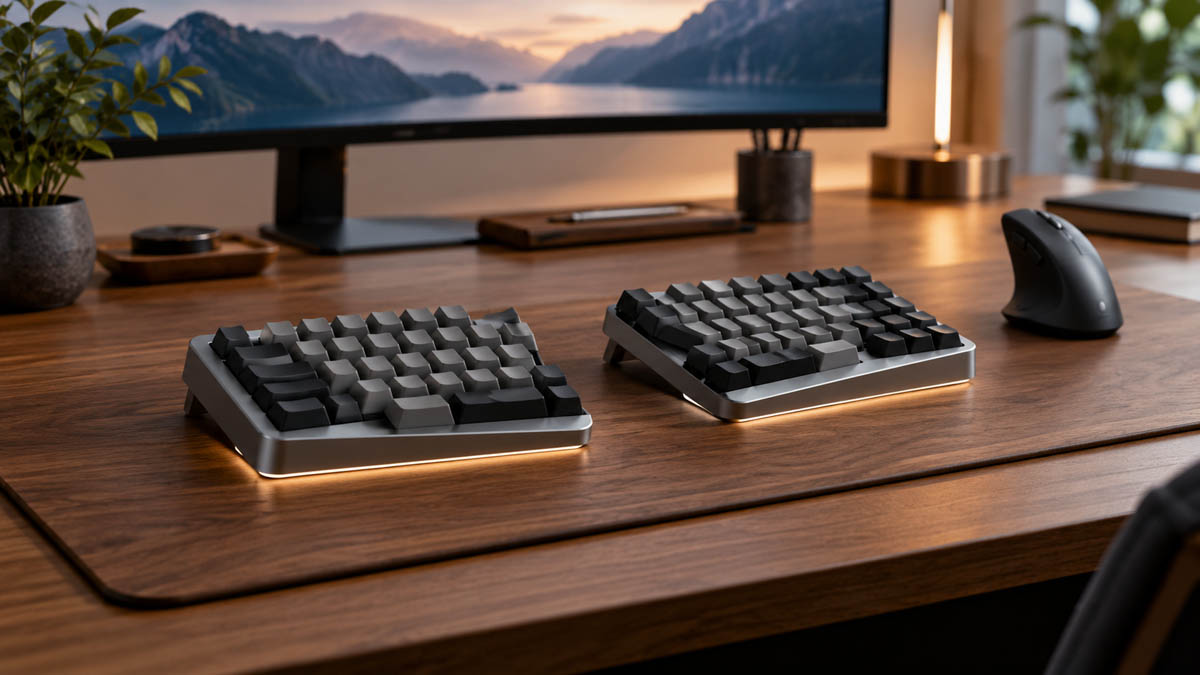 Top 3 Best Split Ergonomic Mechanical Keyboards