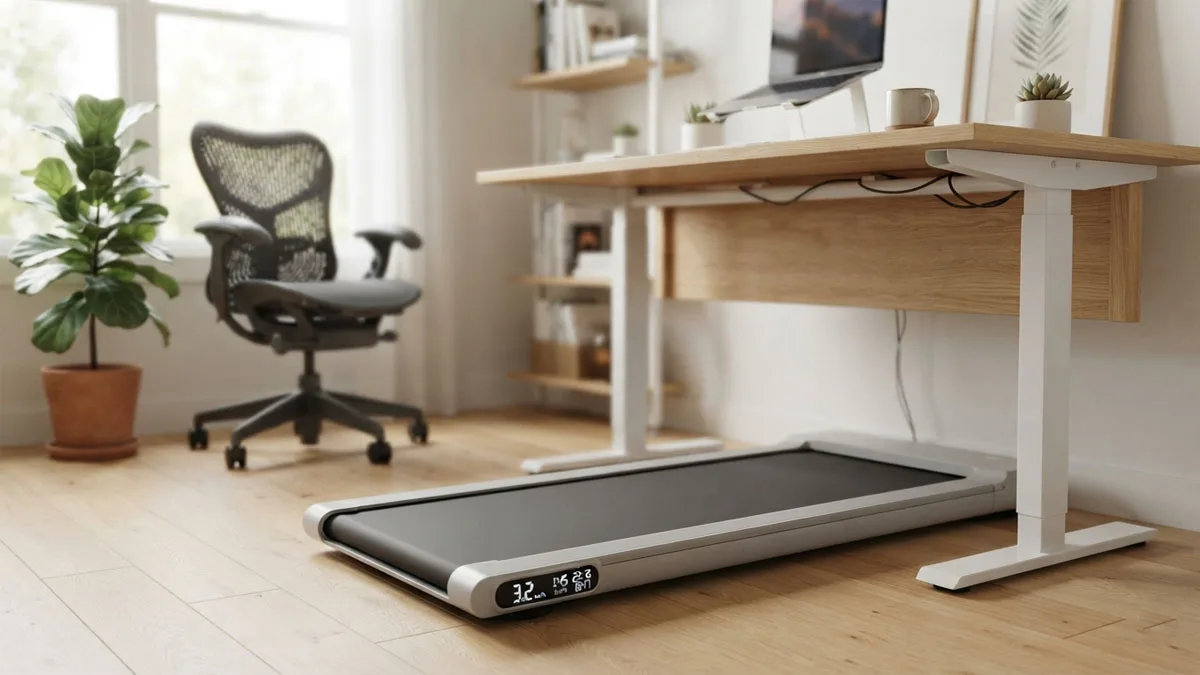 Top 3 Best Under Desk Walking Pads for Home Offices (2026 Guide)