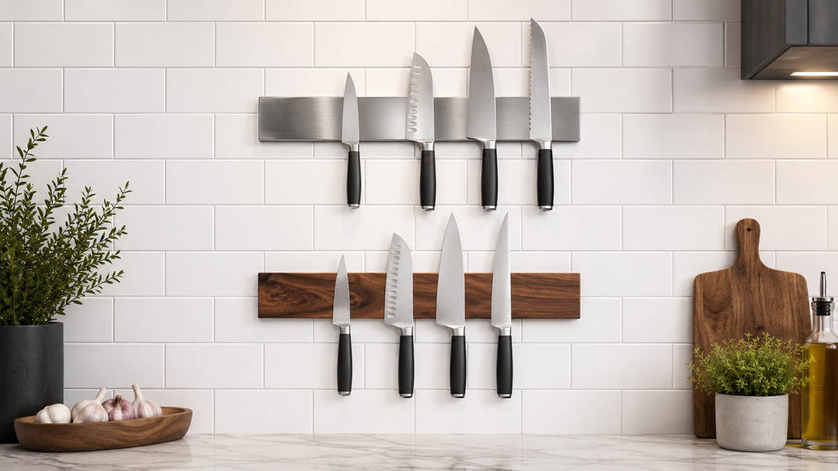 Top 3 Best Space-Saving Magnetic Knife Strips (Declutter Your Counter Guide)