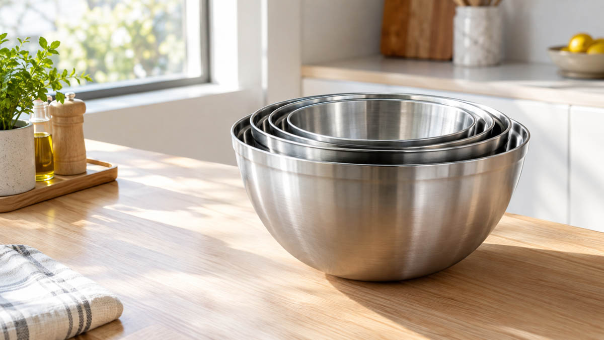 Top 3 Best Stackable Stainless Steel Mixing Bowls (Space-Saving Prep Guide)